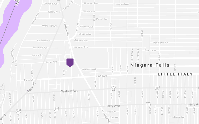 Map NFHA Niagara Falls Housing Authority